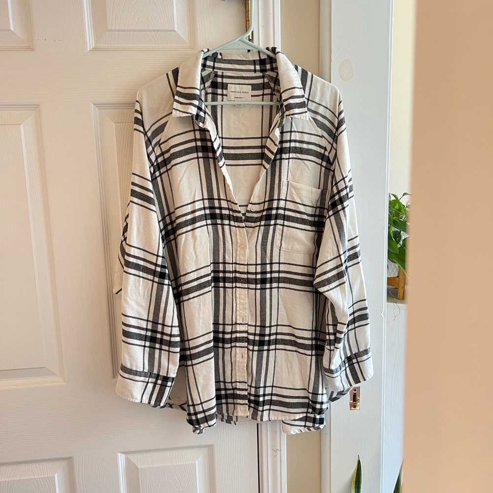 American Eagle Overside Flannel Size XL